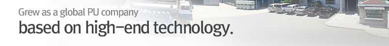 Grew as a global PU company based on high-end technology.
